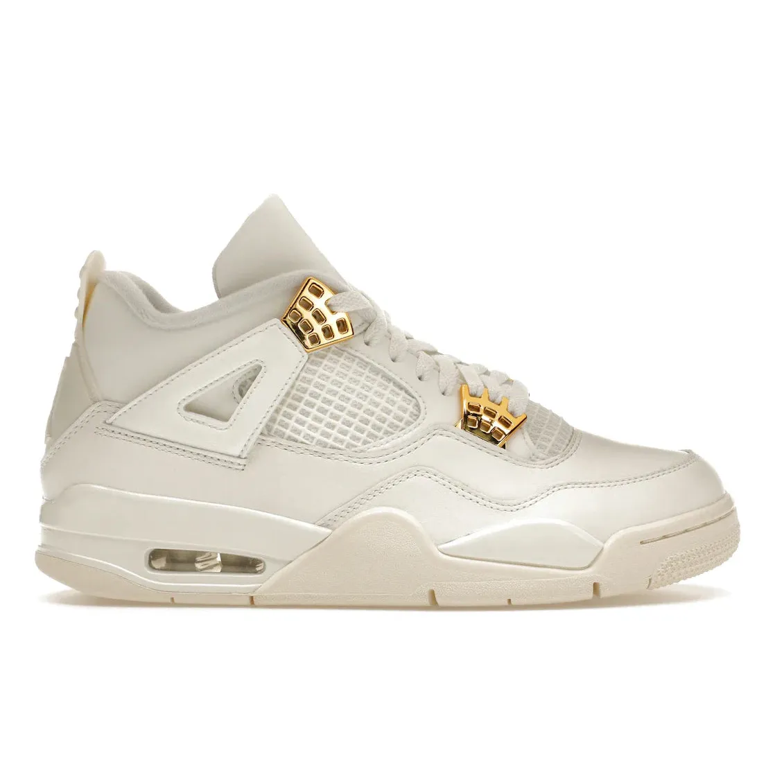 Jordan 4 Retro Metallic Gold (Women's)